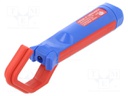 Stripping tool; Øcable: 35÷50mm; Wire: round; Tool length: 118mm