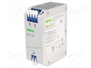 Power supply: switched-mode; 600W; 24VDC; 25A; 9÷54VDC; DIN; 470g