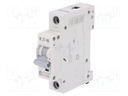 Circuit breaker; 230/400VAC; Inom: 20A; Poles: 1; DIN; Charact: C