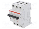 Circuit breaker; Inom: 80A; DIN; Charact: B; 6kA; IP20; 1÷25mm2