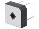 Single-phase bridge rectifier; Urmax: 100V; If: 15A; Ifsm: 300A