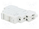 Relay: installation; bistable; NO x2; 230VAC; Mounting: DIN; 16A