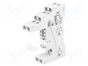 Socket; PIN: 8; 12A; 300VAC; Mounting: DIN,on panel; -40÷70°C