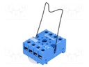 Socket; PIN: 8; 10A; 250VAC; Application: 88.12; Mounting: DIN; octal