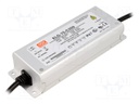 Power supply: switched-mode; LED; 74.9W; 107÷214VDC; 350mA; IP67