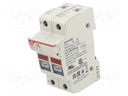 Fuse holder; 10x38mm; 32A; Poles: 2; 24VDC