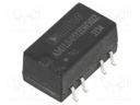 Converter: DC/DC; 1W; Uin: 4.5÷5.5V; Uout: 15VDC; Uout2: -15VDC; SMD