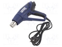 Electric hot shrink gun; 2kW; 250l/min,500l/min; Plug: EU; 230VAC