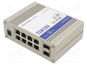 Switch PoE Ethernet; unmanaged; Number of ports: 8; 7÷57VDC; RJ45