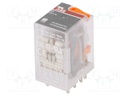 Relay: electromagnetic; 4PDT; Ucoil: 230VAC; 6A; max.250VDC