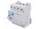 RCD breaker; Inom: 25A; Ires: 30mA; Max surge current: 250A; DIN