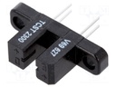 Sensor: optocoupler; 70V; CTR@If: 2.5%@20mA; Slot width: 3.1mm