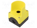 Enclosure: for remote controller; X: 85mm; Y: 85mm; Z: 64mm; plastic