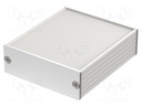 Enclosure: with panel; Filotec; X: 71.8mm; Y: 80mm; Z: 24.4mm; IP40