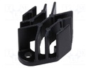 Heatsink: cast; grilled; TO3; black; L: 40mm; W: 27mm; H: 19.1mm