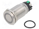 Switch: vandal resistant; Pos: 2; SPDT; 3A/220VAC; 5A/24VDC; IP65