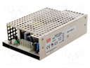 Power supply: switched-mode; 62.5W; 127÷370VDC; 90÷264VAC; OUT: 3