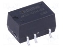 Converter: DC/DC; 1W; Uin: 2.97÷3.63V; 24VDC; Iout: 42mA; SMD; 1.5g