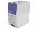 Power supply: switched-mode; 240W; 24VDC; 10A; 220÷240VAC; DIN