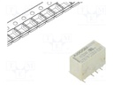 Relay: electromagnetic; DPDT; Ucoil: 3VDC; 0.5A/125VAC; 2A/30VDC