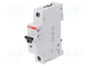 Circuit breaker; 230VAC; Inom: 16A; Poles: 1; DIN; Charact: B; 6kA