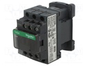 Contactor: 3-pole; NO x3; Auxiliary contacts: NO + NC; 400VAC; 12A