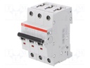 Circuit breaker; 400VAC; Inom: 63A; Poles: 3; DIN; Charact: B; 6kA