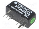 Converter: DC/DC; 6W; Uin: 43÷160V; 15VDC; Iout: 400mA; SIP8; 5.9g