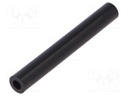 Spacer sleeve; cylindrical; polyamide; L: 60mm; Øout: 8mm