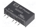 Isolated Board Mount DC/DC Converter, 1kV Isolation, ITE, 2 Output, 1 W, 5 V, 100 mA, -5 V