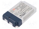 Power supply: switched-mode; LED; 45.15W; 26÷43VDC; 1050mA; IP20