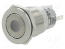 Switch: vandal resistant; Pos: 2; SPDT; 0.5A/220VAC; 1A/24VDC; IP67