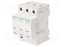 Surge arrestor; Type 2; Poles: 3; DIN; -25÷60°C; IP20; 230/400VAC