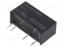 Isolated Board Mount DC/DC Converter, 3kV Isolation, ITE, 1 Output, 3 W, 9 V, 333 mA