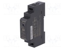 Power supply: switched-mode; 15.4W; 48VDC; 43.2÷55.2VDC; 320mA