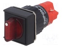 Switch: rotary; Pos: 2; SPST-NO + SPST-NC; 3A/220VAC; 2A/24VDC