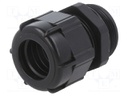 Cable gland; M32; 1.5; IP68; Mat: polyamide; black