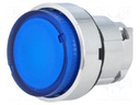 Switch: push-button; Stabl.pos: 1; 22mm; blue; Illumin: ZBV6; IP66