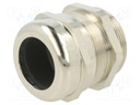 Cable gland; with earthing; M40; 1.5; IP68; Mat: brass