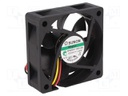 Fan: DC; axial; 24VDC; 60x60x20mm; 38.87m3/h; 33.5dBA; Vapo; 26AWG