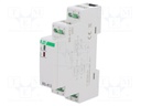 Relay: installation; bistable,inrush; SPDT; Mounting: DIN; 16A
