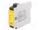 Module: safety relay; 230VAC; Contacts: NC + NO x3; Mounting: DIN