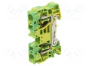 Splice terminal: rail; 0.2÷16mm2; ways: 1; terminals: 2; polyamide