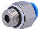 Push-in fitting; straight; Input thread: G 1/8" external; 6mm