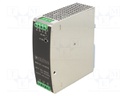 Converter: AC/DC; 120W; Uin: 180÷600V; Uout: 24VDC; Iout: 5A; 91%; DIN