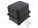 Enclosure: multipurpose; X: 141mm; Y: 166mm; Z: 137mm; S-8000; black