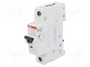 Circuit breaker; 230VAC; Inom: 3A; Poles: 1; DIN; Charact: C; 10kA