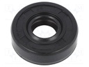 Oil seal; NBR; D: 7mm; -40÷100°C; Shore hardness: 70; Øhole: 24mm