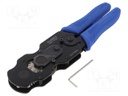 Tool: for crimping; 30AWG÷20AWG; Blade: about 66 HRC