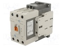 Contactor: 3-pole; NO x3; Auxiliary contacts: NO + NC; 24VAC; 65A